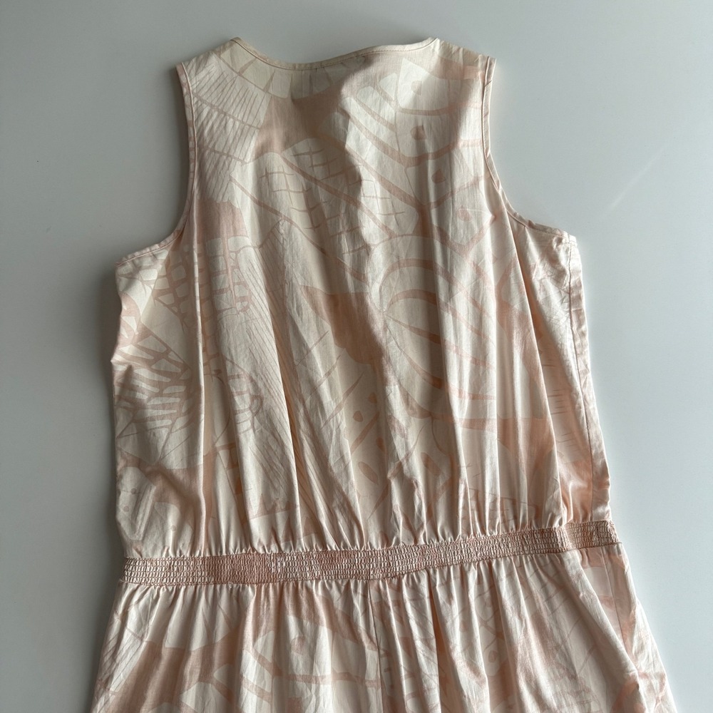Light Pink Sleeveless Wide-Leg Jumpsuit - Picture 3 of 10